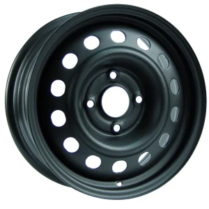 RTX Wheels – Steel Wheel – Black – 15″x6″ 45mm – All weather Wheels – X40619